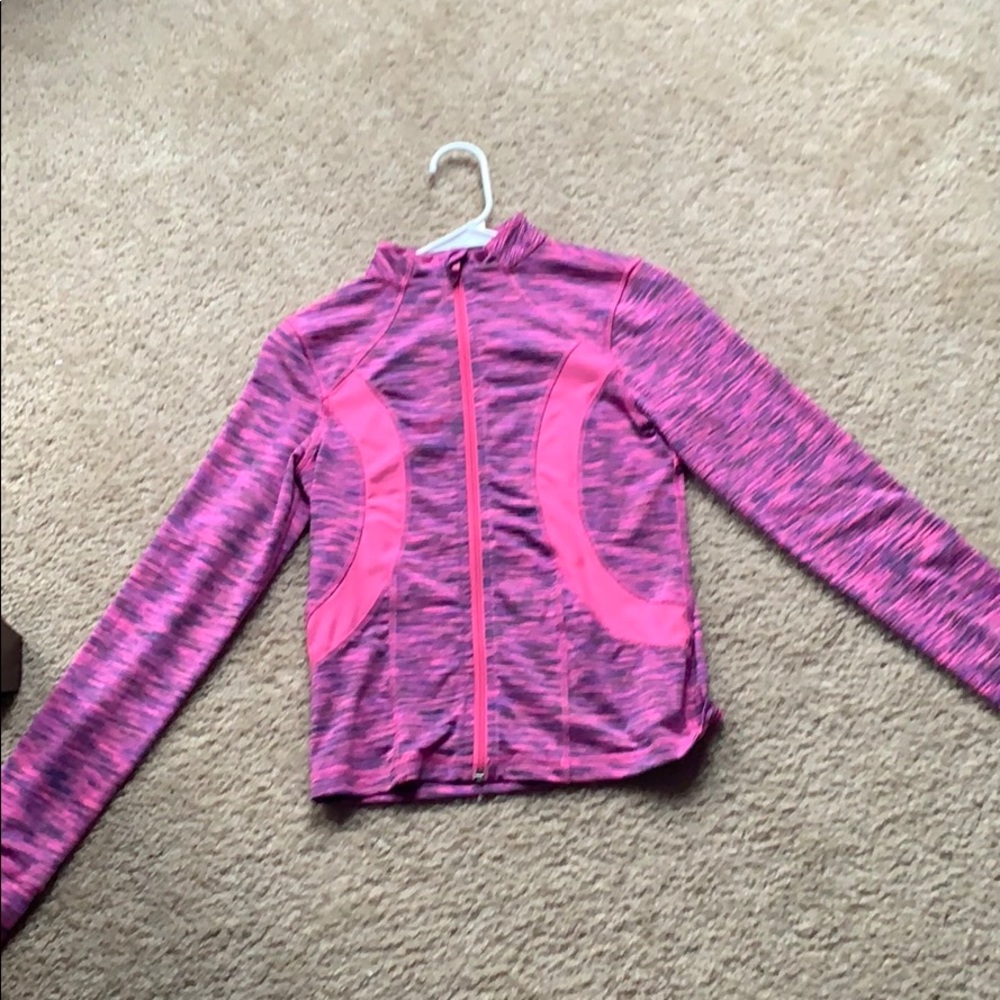 A Purple and Pink zip up
